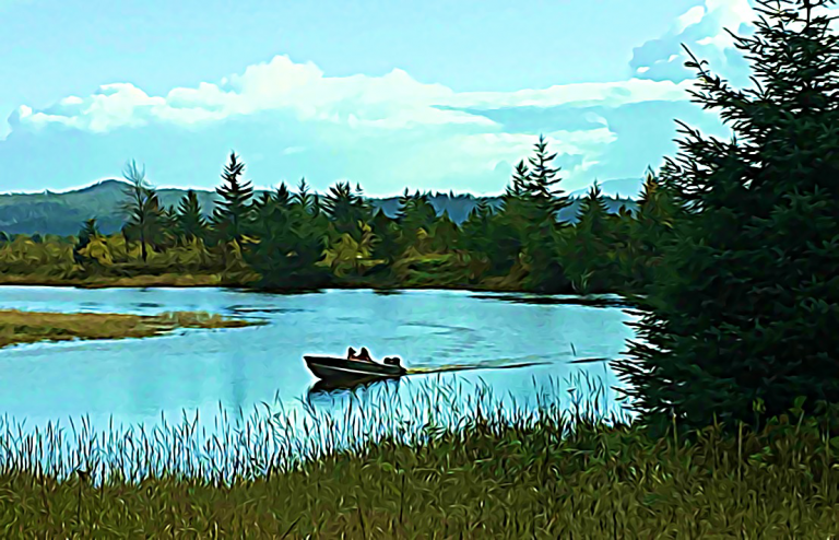 #1744 – Boaters on the River