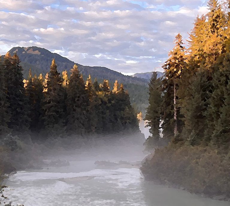 #2310 – Foggy River